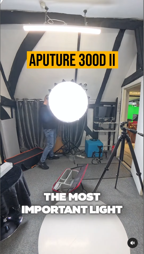 On location shoot
