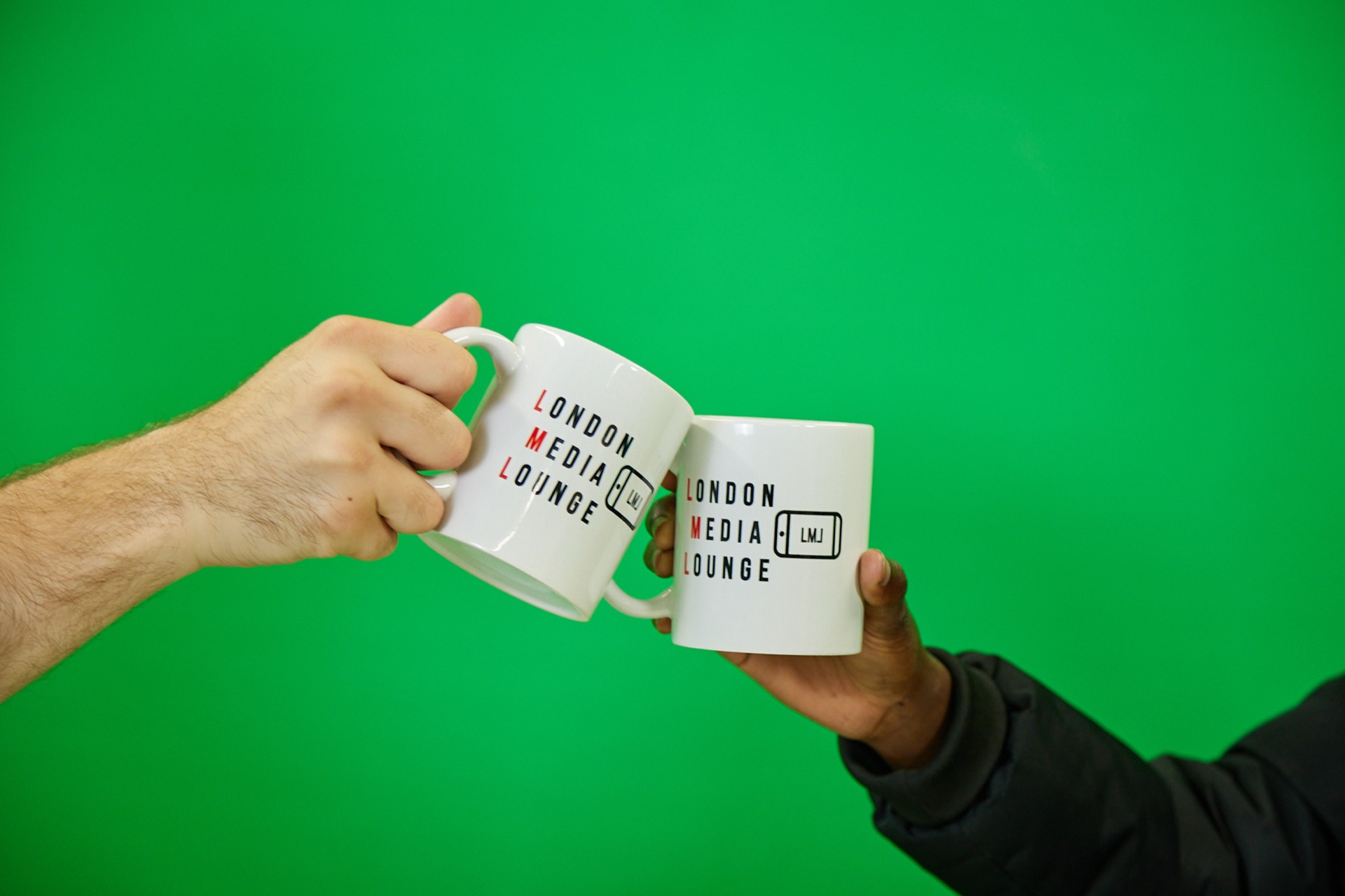 Professional green screen studio for hire in London at London Media Lounge